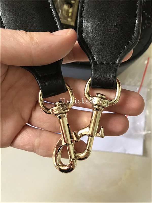 GC Black Shoulder Bag